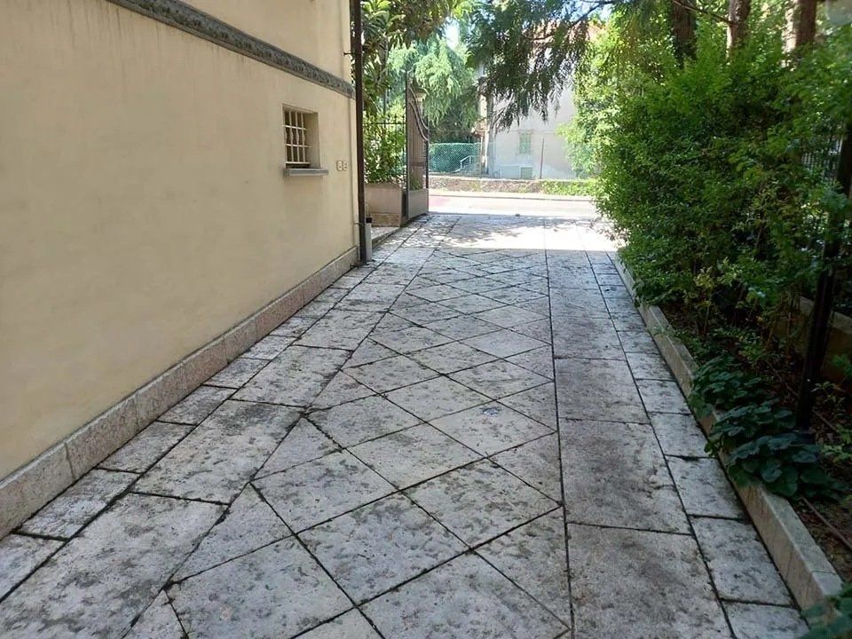 pulizia vialetto