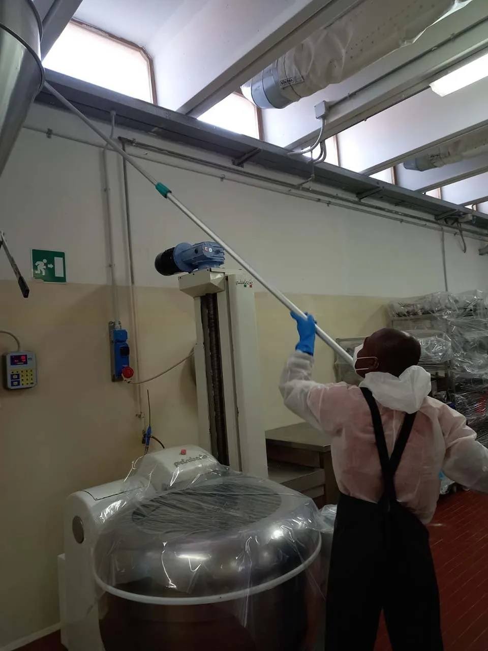 pulizie per laboratorio industriale