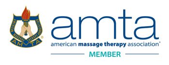 The logo for the american massage therapy association