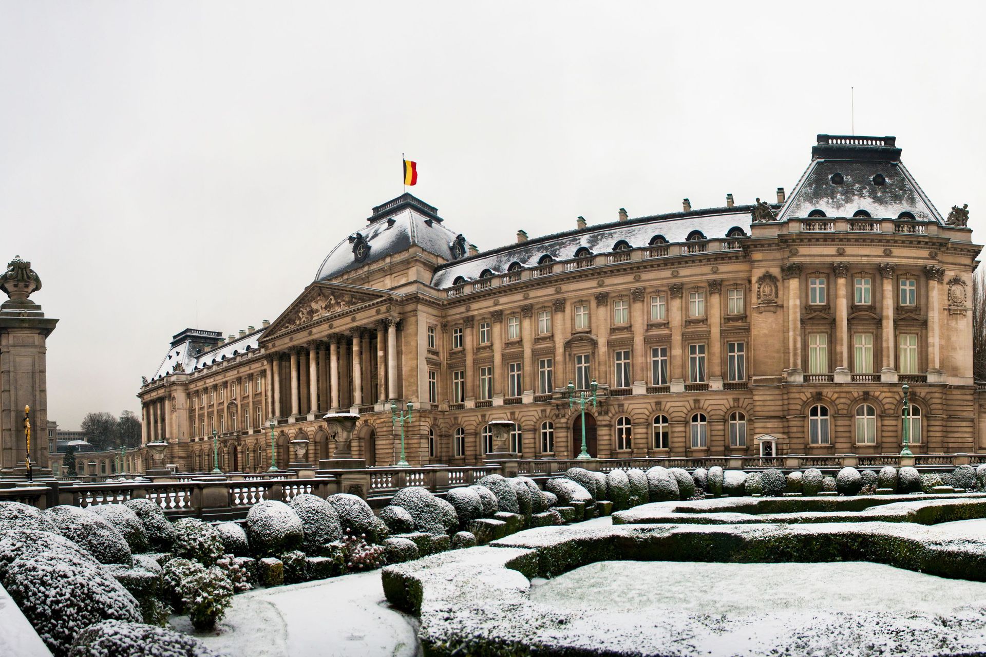 Koninklijk Paleis van Brussel taxi tour