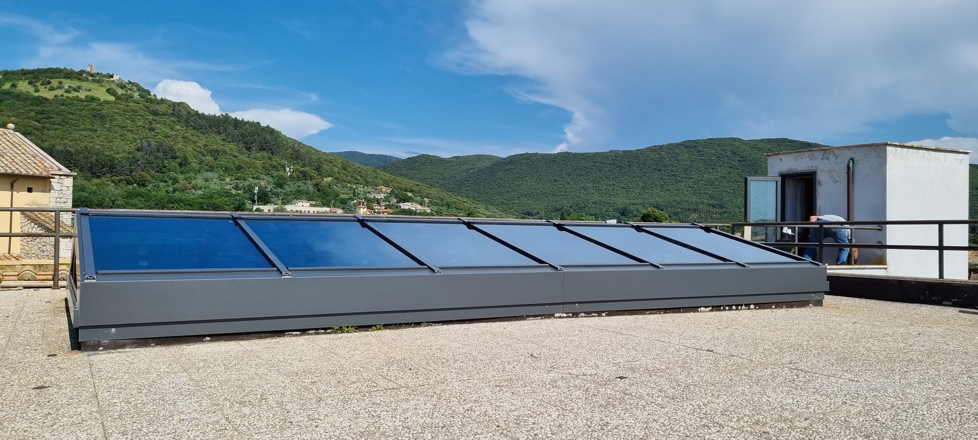 Progettazione tetto in vetro Orvieto,Terni,Viterbo