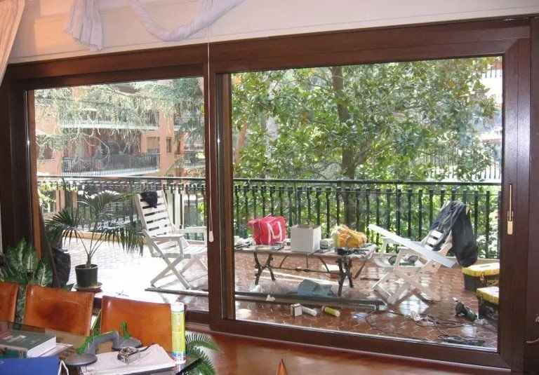 ristrutturazione con serramenti in pvc REHAU