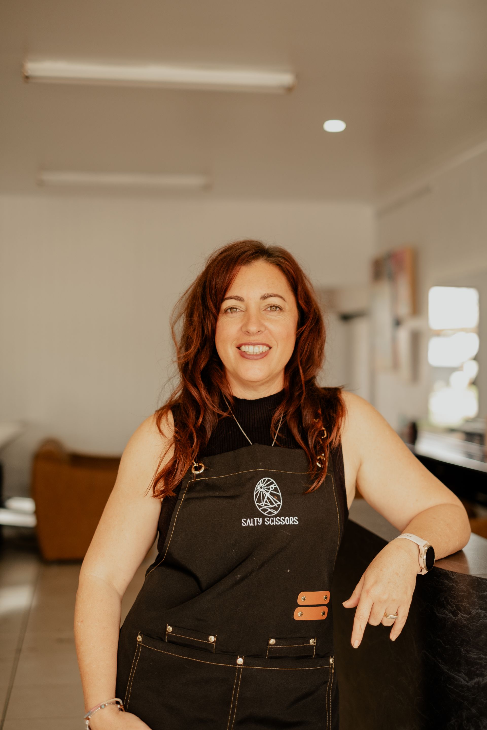 Belinda Cutting owner of Salty Scissors  in Yeppoon