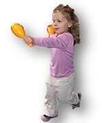 Little Girl Playing Maracas — Child learning center in Loomis, CA