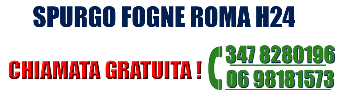 pronto intervento fognature Roma - EDM
