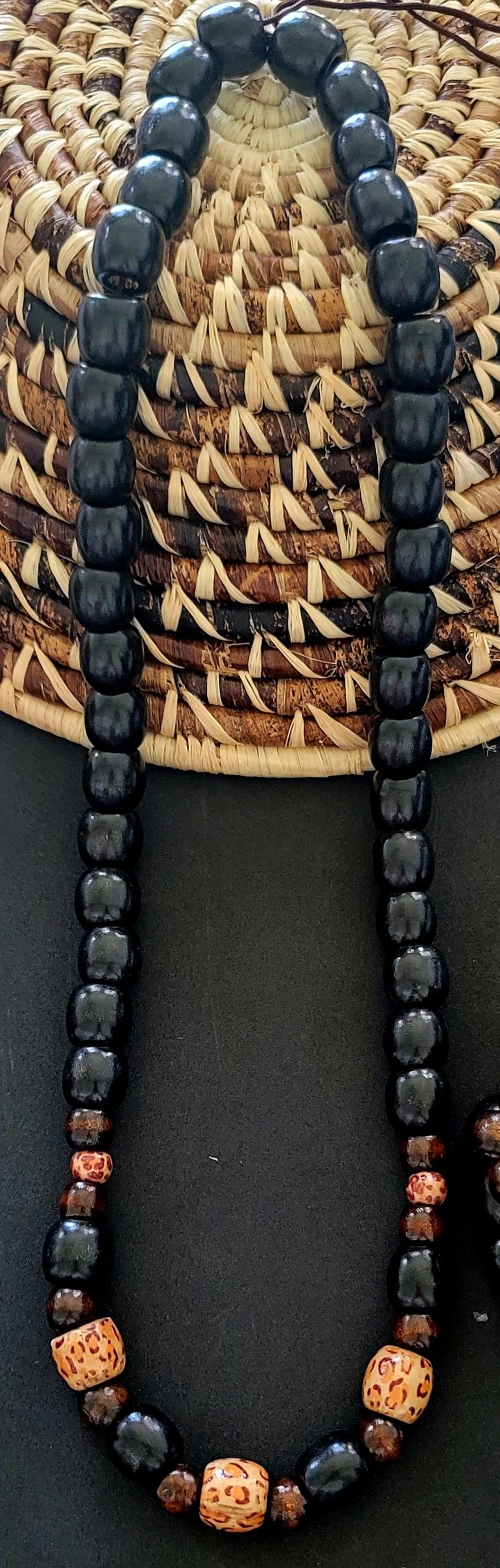 Wood Men's Necklace by Tas Tas 16