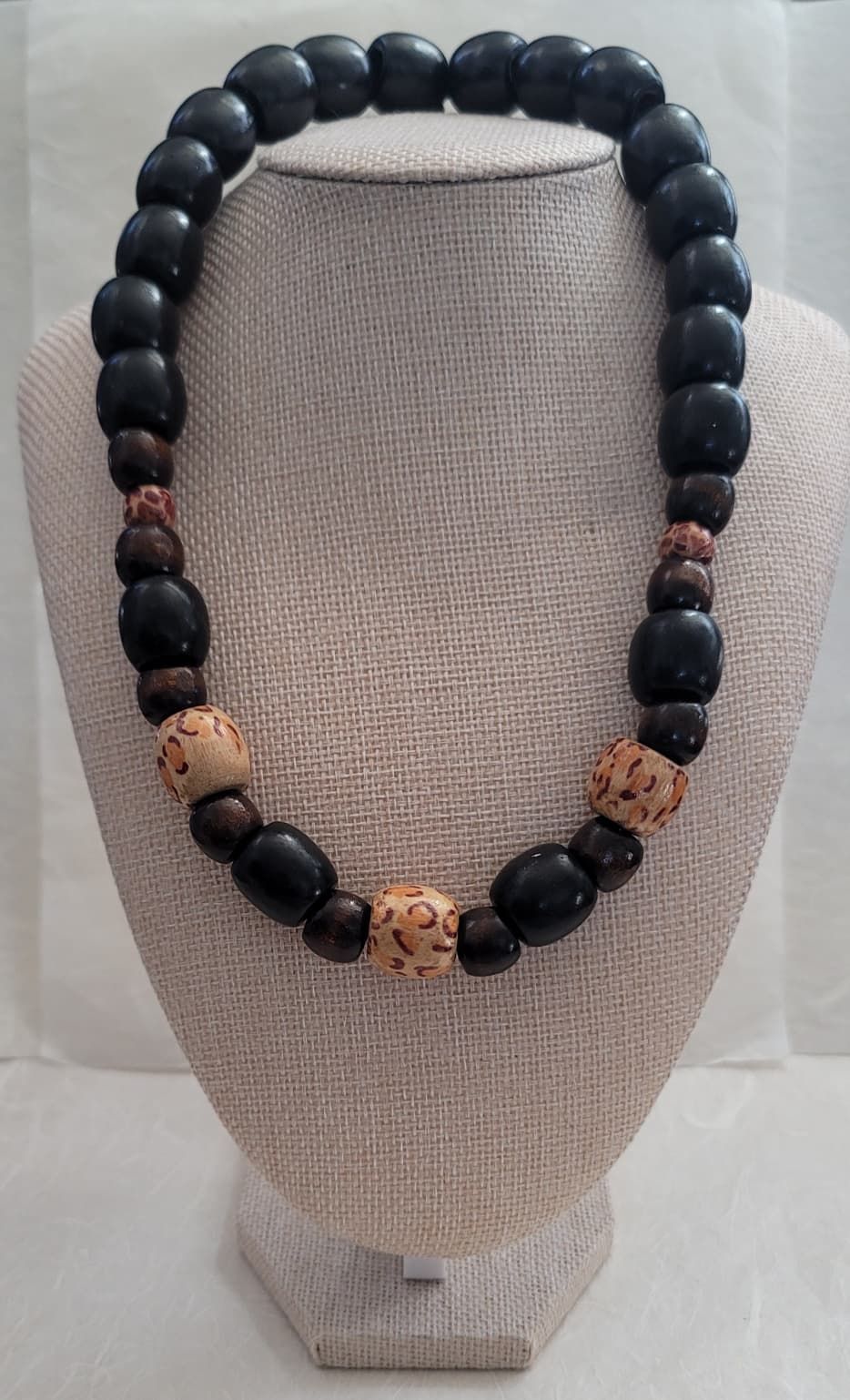 Wood Men's Necklace by Tas Tas 16