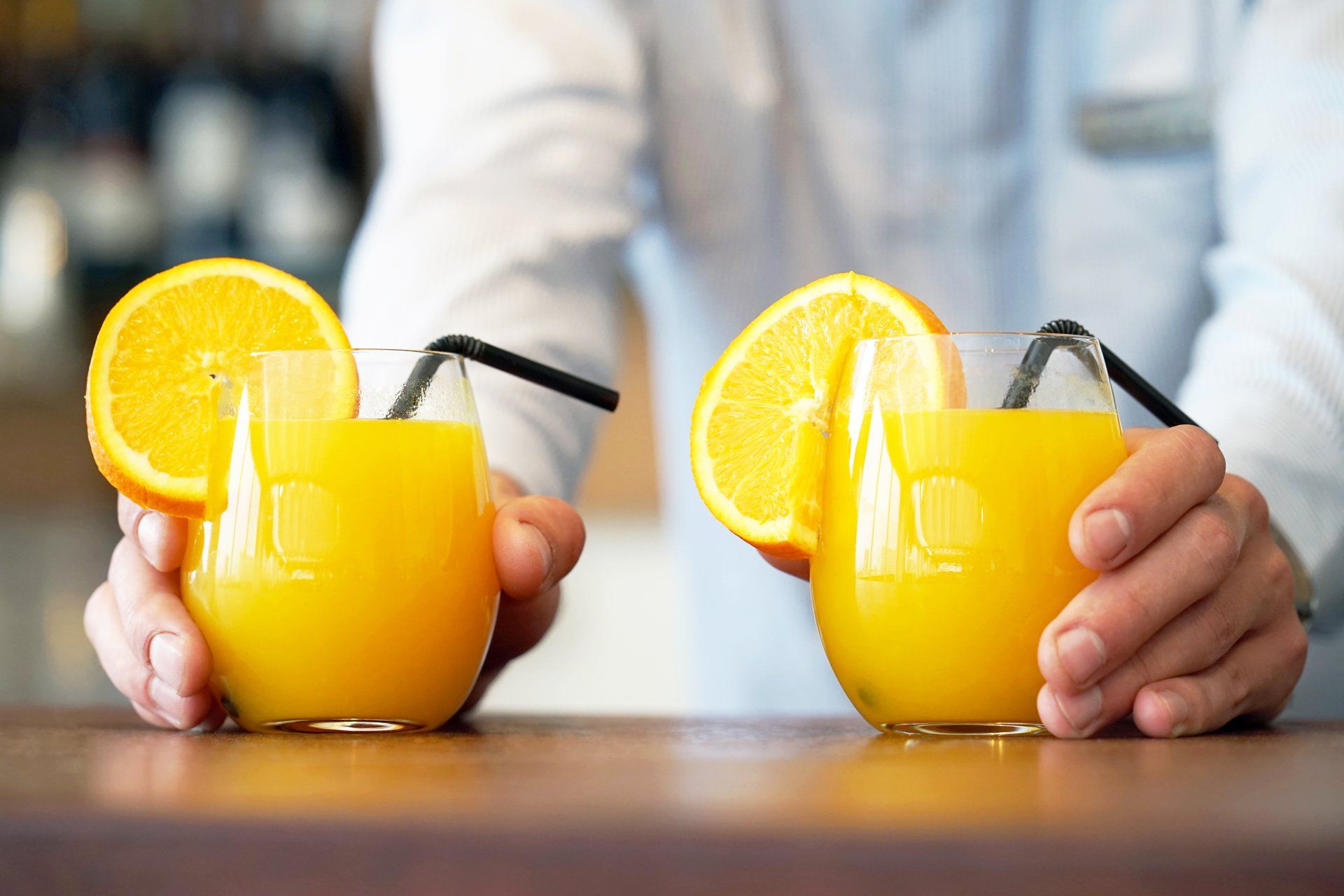 Two Glasses of Orange Juice — Cohoes, NY — Mitola Family Dentistry