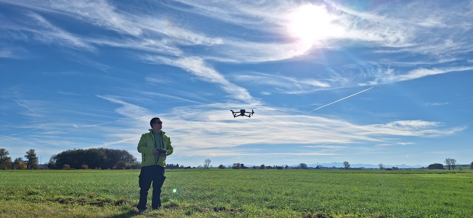 Eine Karte eines Feldes mit dem Wort Flaskamp unten