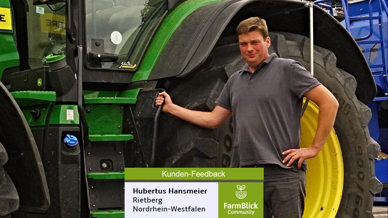 Hubertus Hansmeier ist ein smarter und digitaler Landwirt