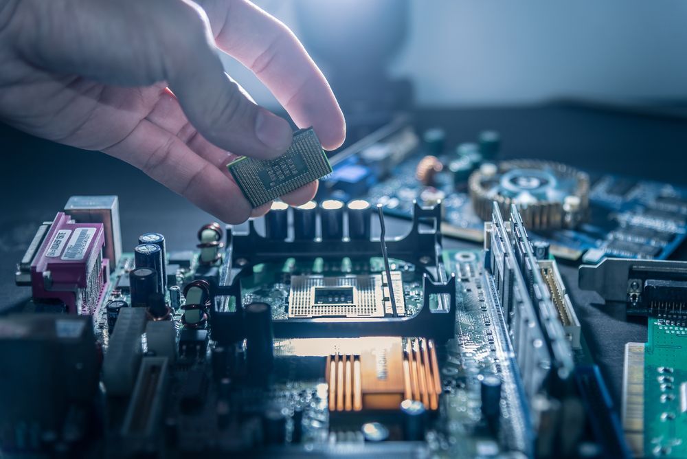 Installing CPU on Motherboard — Business IT Support Services in Port Macquarie, NSW
