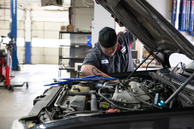 Mechanic Working Img 2 | All Right Auto Repair