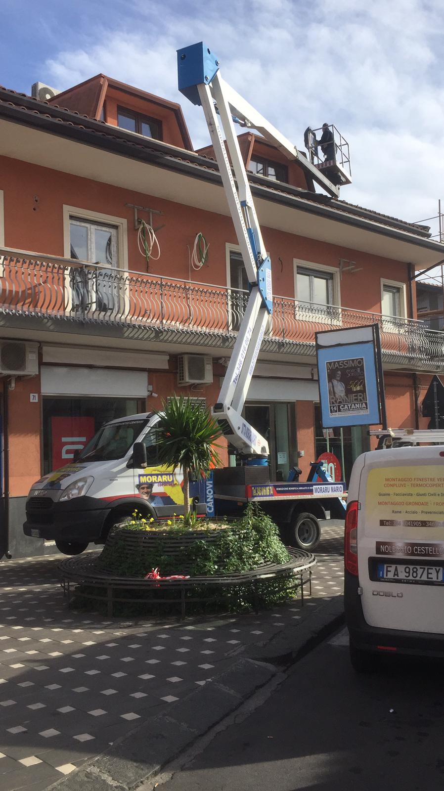 mezzo con cestello a noleggio 5