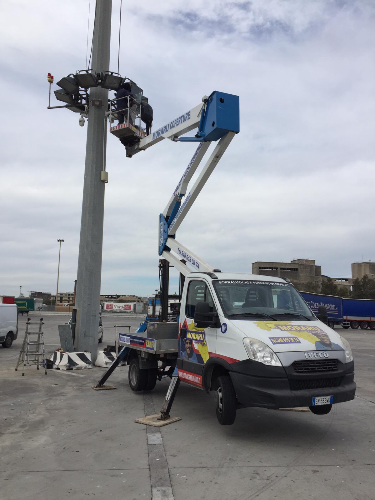 mezzo con cestello a noleggio 8