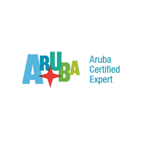 Aruba Certified Expert logo with the word 