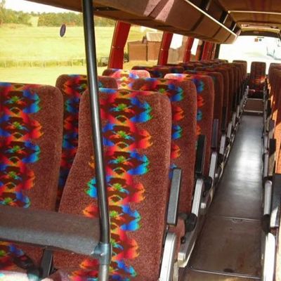 Inside view of coach