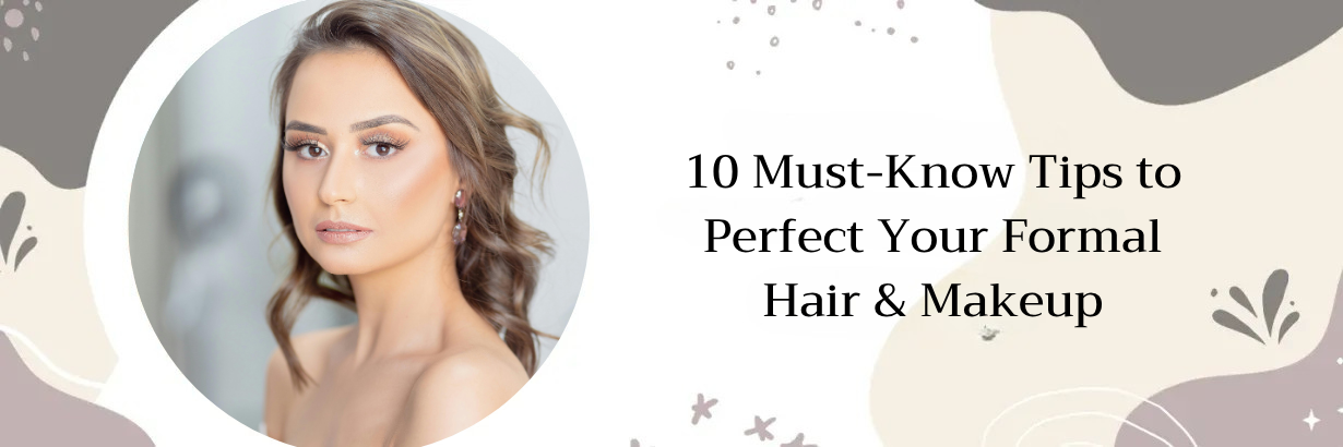 formal hair and makeup