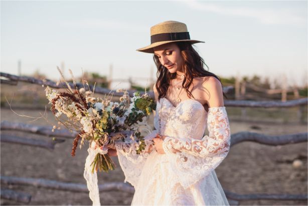 Boho Wedding Dresses for Bohemian Chic Brides
