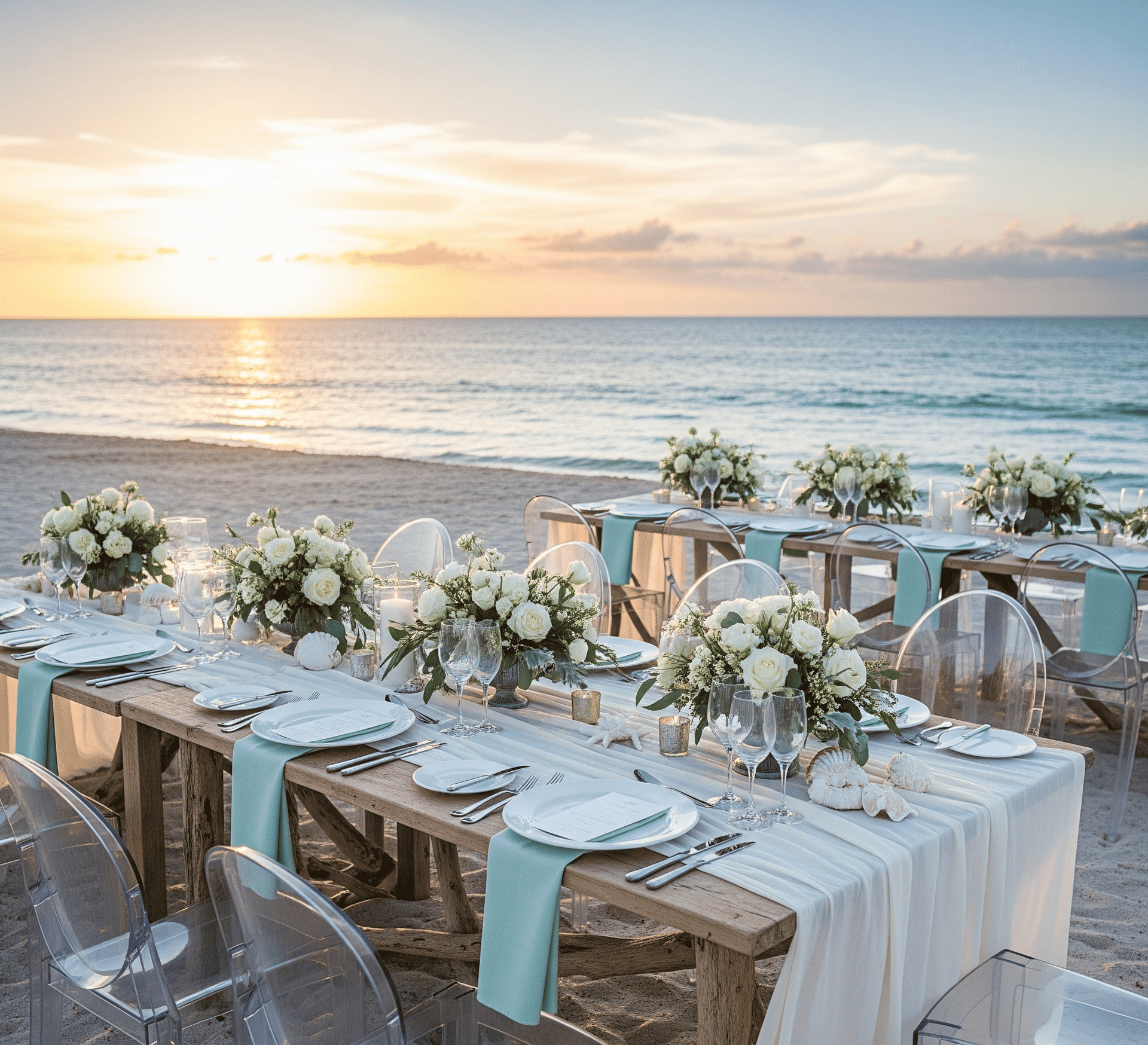 coastal wedding theme