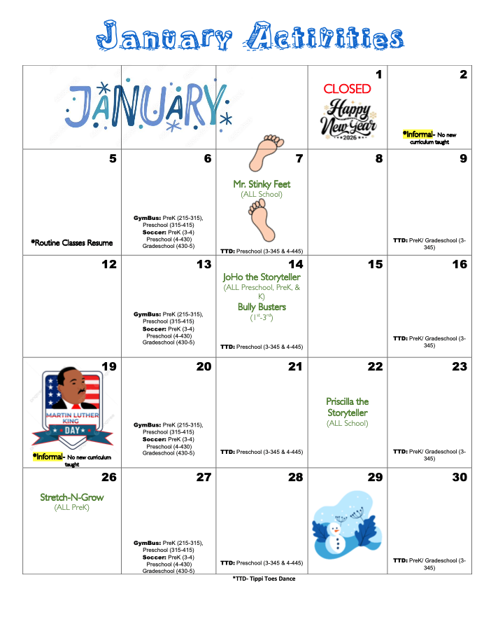 A calendar for march 2025 with a boy reading a book.