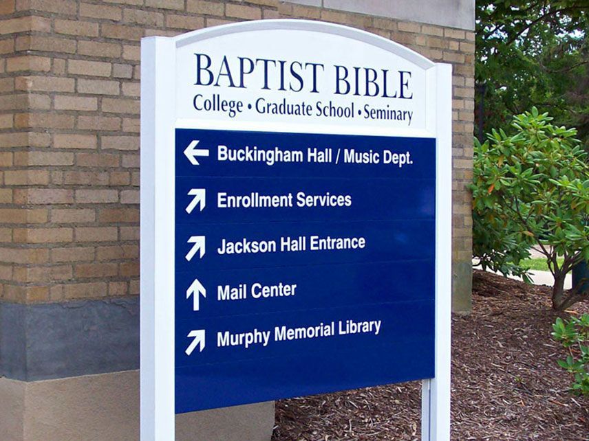 Professional Installation And Maintenance of Post And Panel Signs - Sign Shop Chattanooga TN 