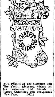 The Oarsman Ringsend, Tunneys, History, Dublin, History, Christmas,