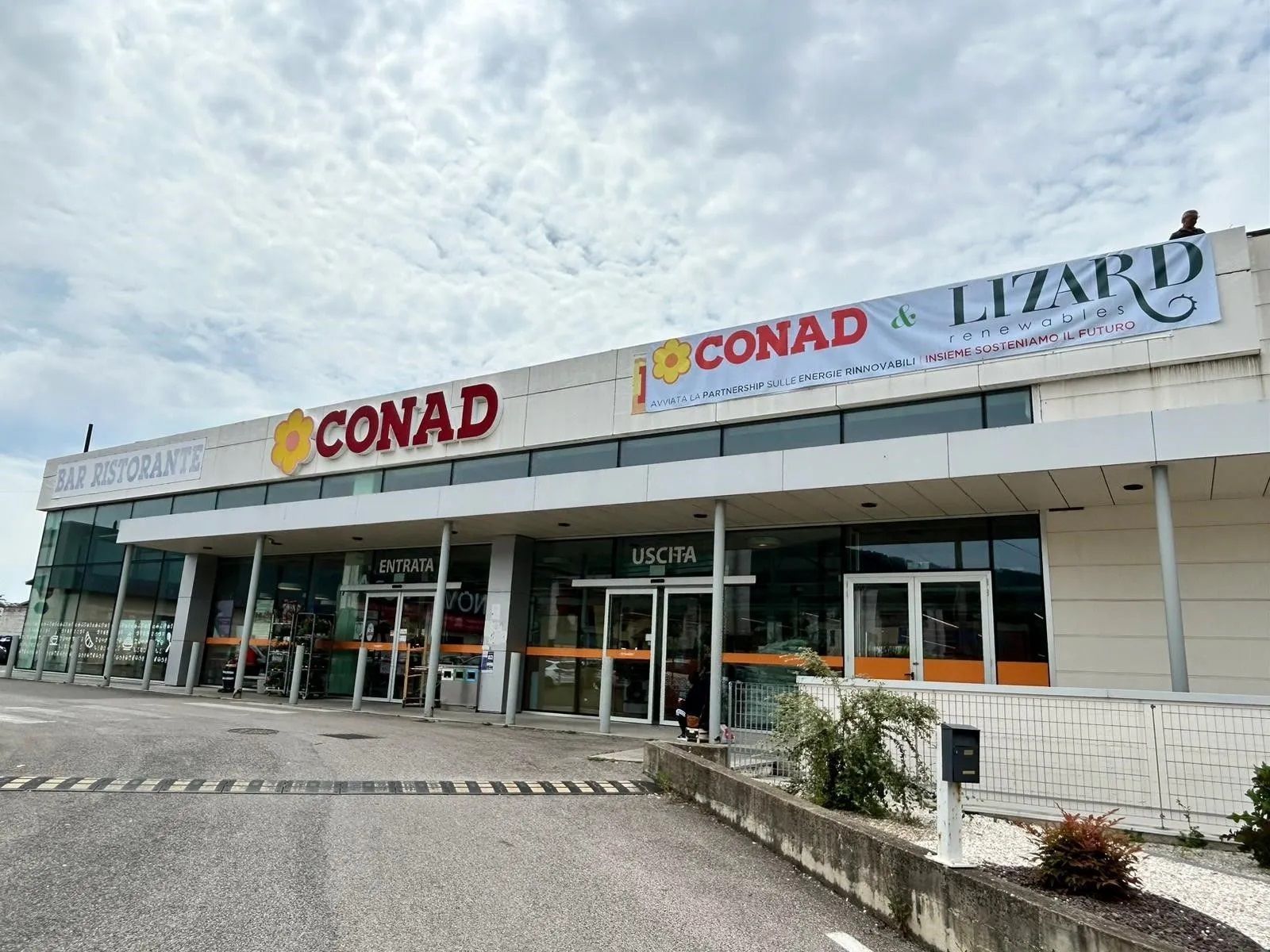 Impianto fotovoltaico Conad Arezzo