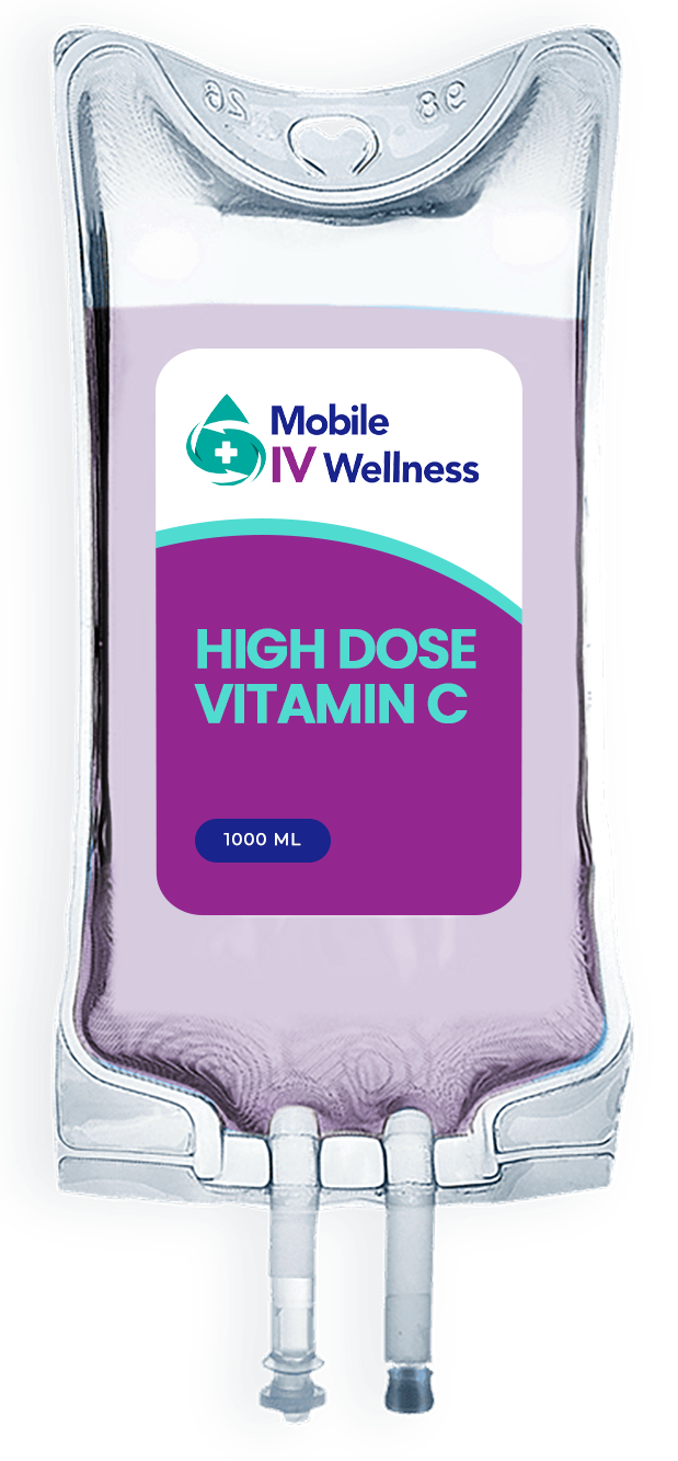 IV bag with 
