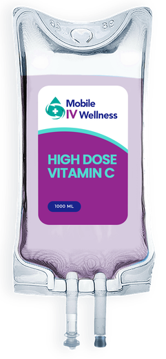 IV bag with 
