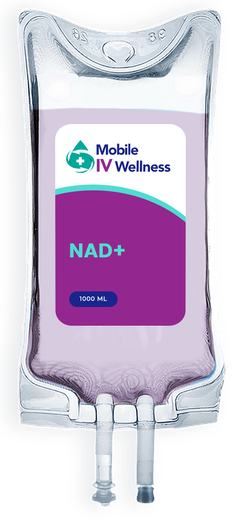 IV bag with 