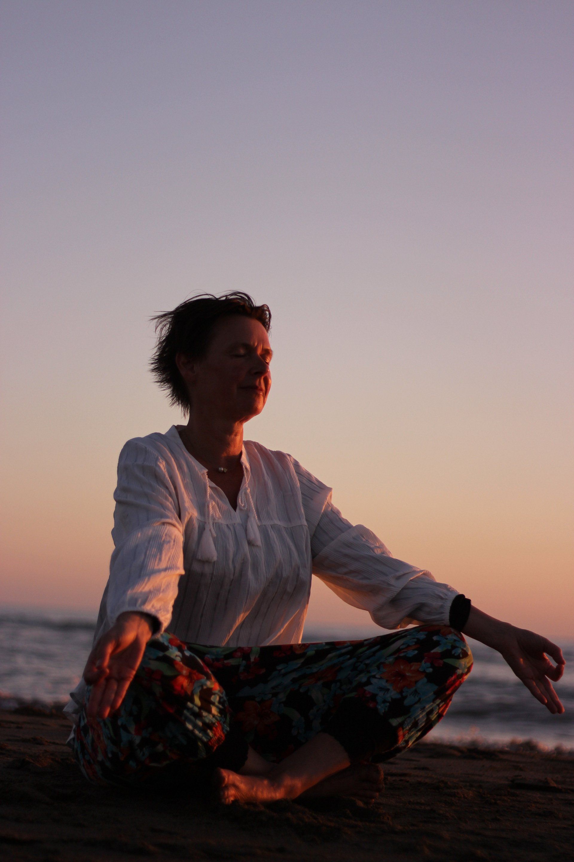 Meditation am Meer