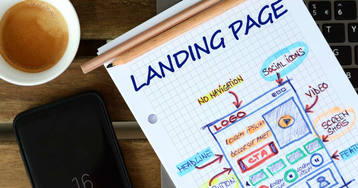 landing page diagram for better conversions