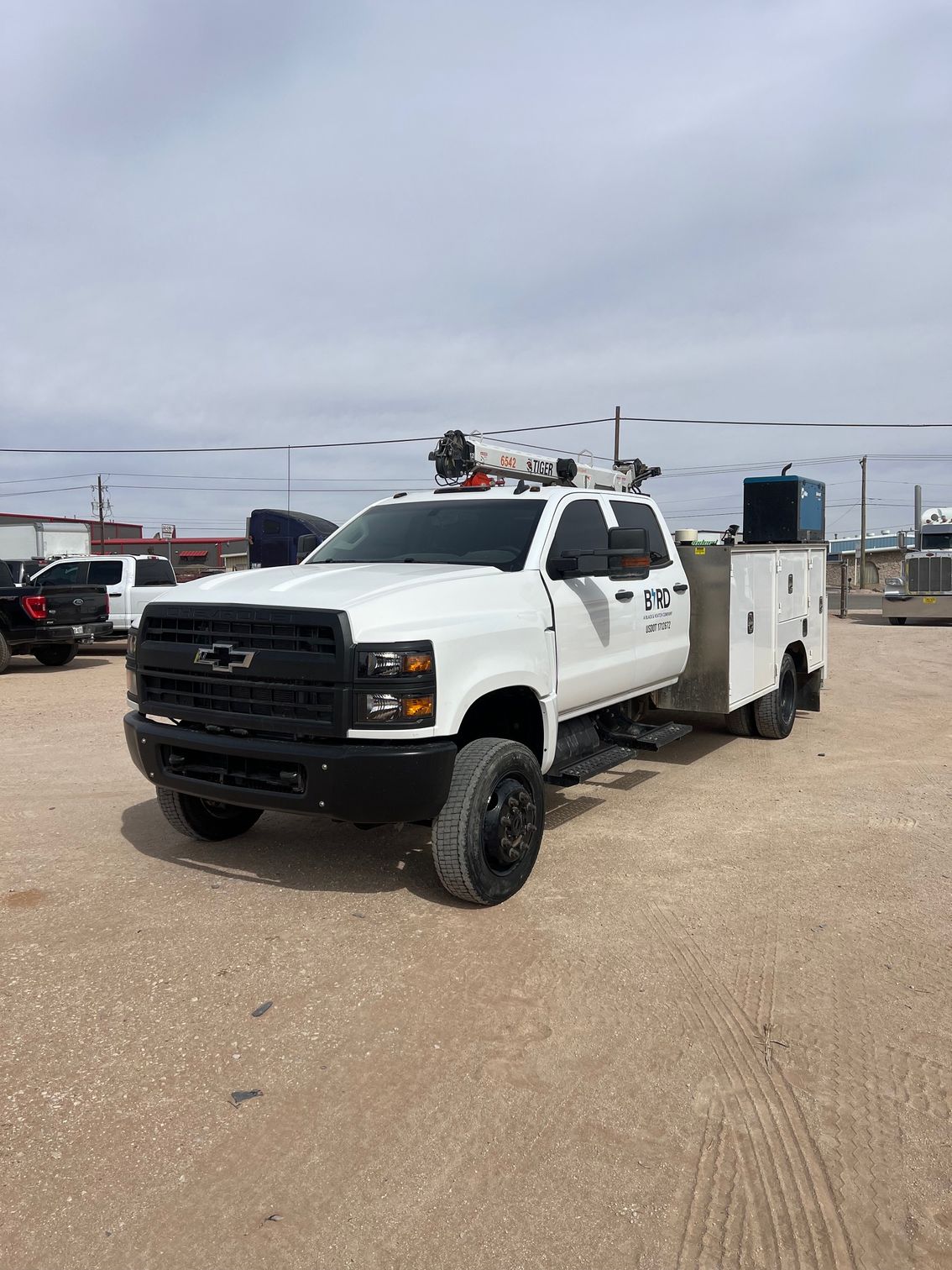 Medium Duty Truck with Service Body