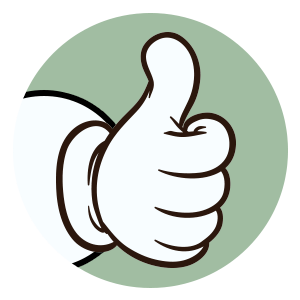 Logo for Michelin Thumbs up