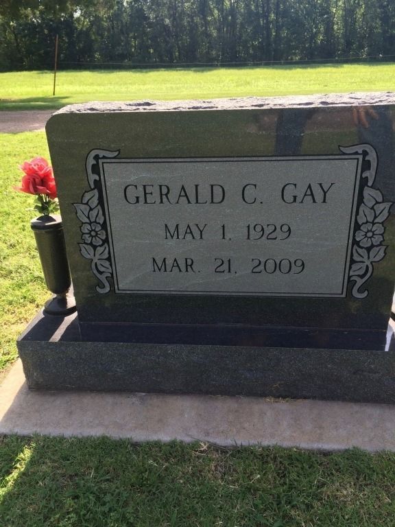 Gerald c gay died on march 21 2009