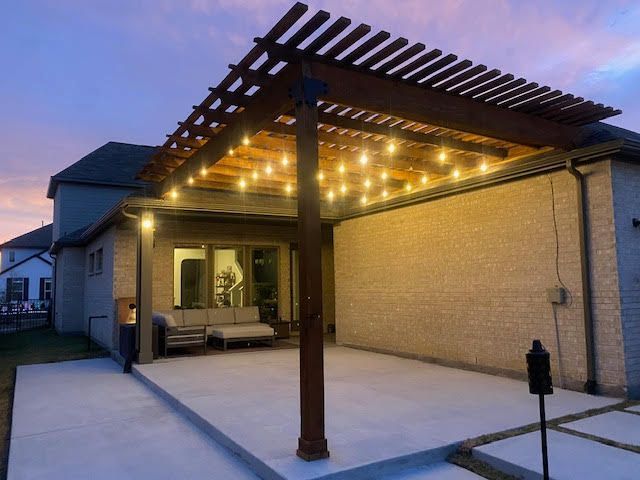 pergola installation mckinney tx