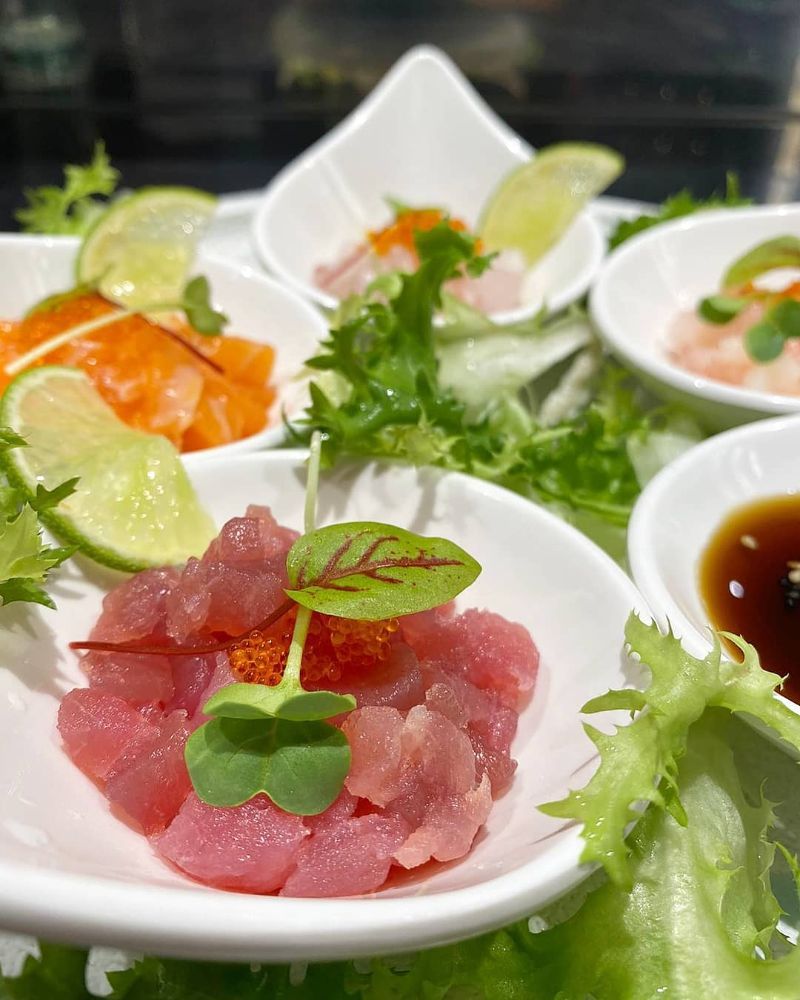 tartare salmone