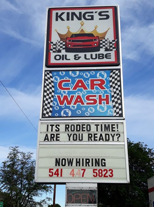 King's Oil & Lube Sign | King's Auto LLC