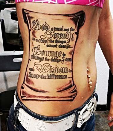 torso tattoo and navel piercing