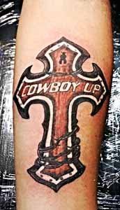 cowboy life tattoo