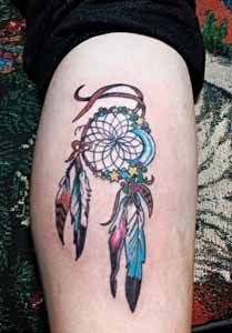dream catcher tattoo