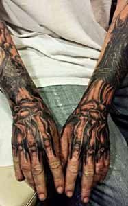 intricate arm tattoos