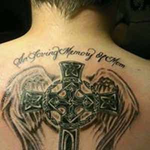 large back tattoo