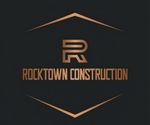 Logo for Rocktown Construction: Copper-colored 