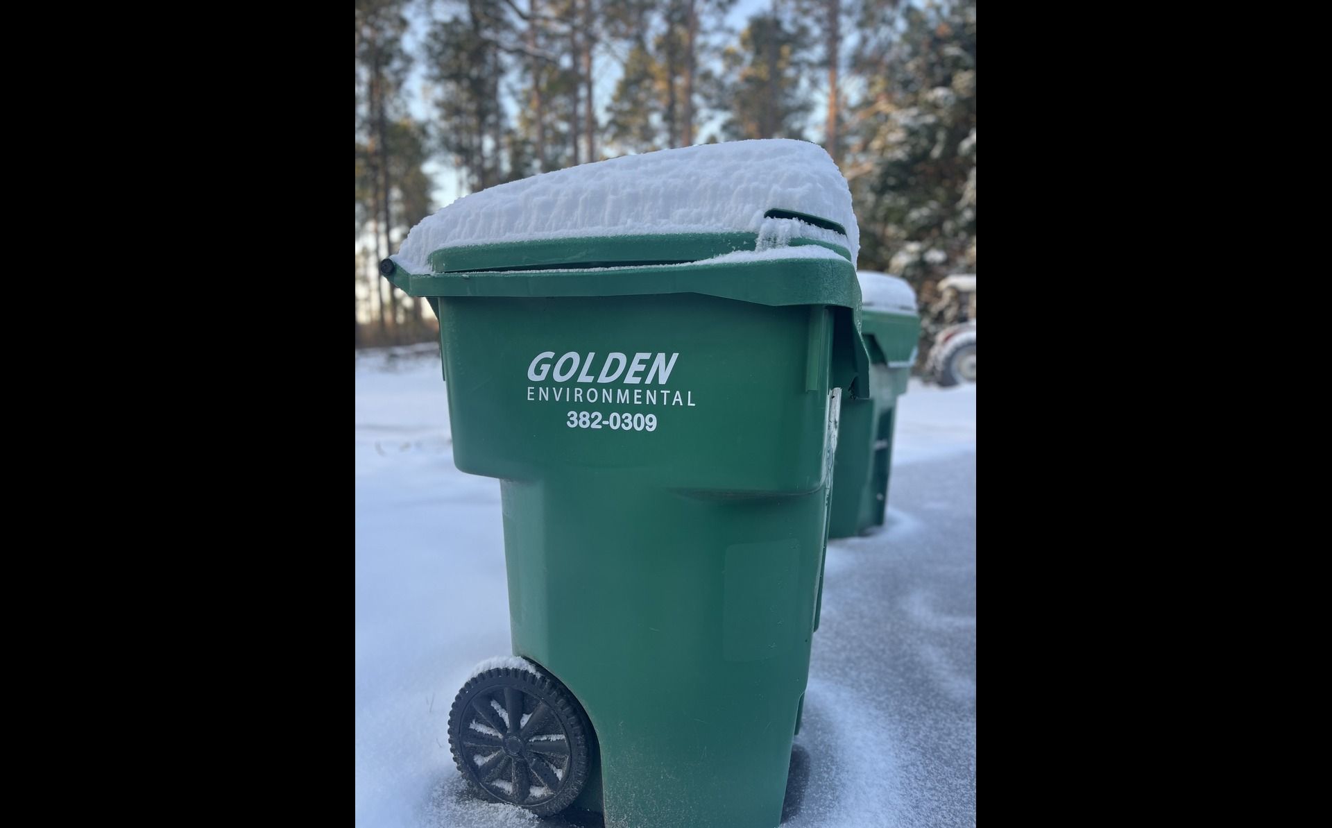 Green Trash Bin - Tifton, GA - Golden Environmental LLC Green Trash Bin - Tifton, GA - Golden Environmental LLC