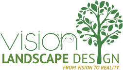 Logo - Vision Landscape Design. From Vision to Reality.