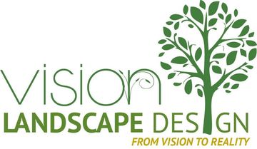 Logo - Vision Landscape Design. From Vision to Reality.