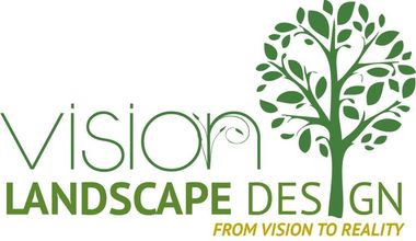 Logo - Vision Landscape Design.  From Vision to Reality.