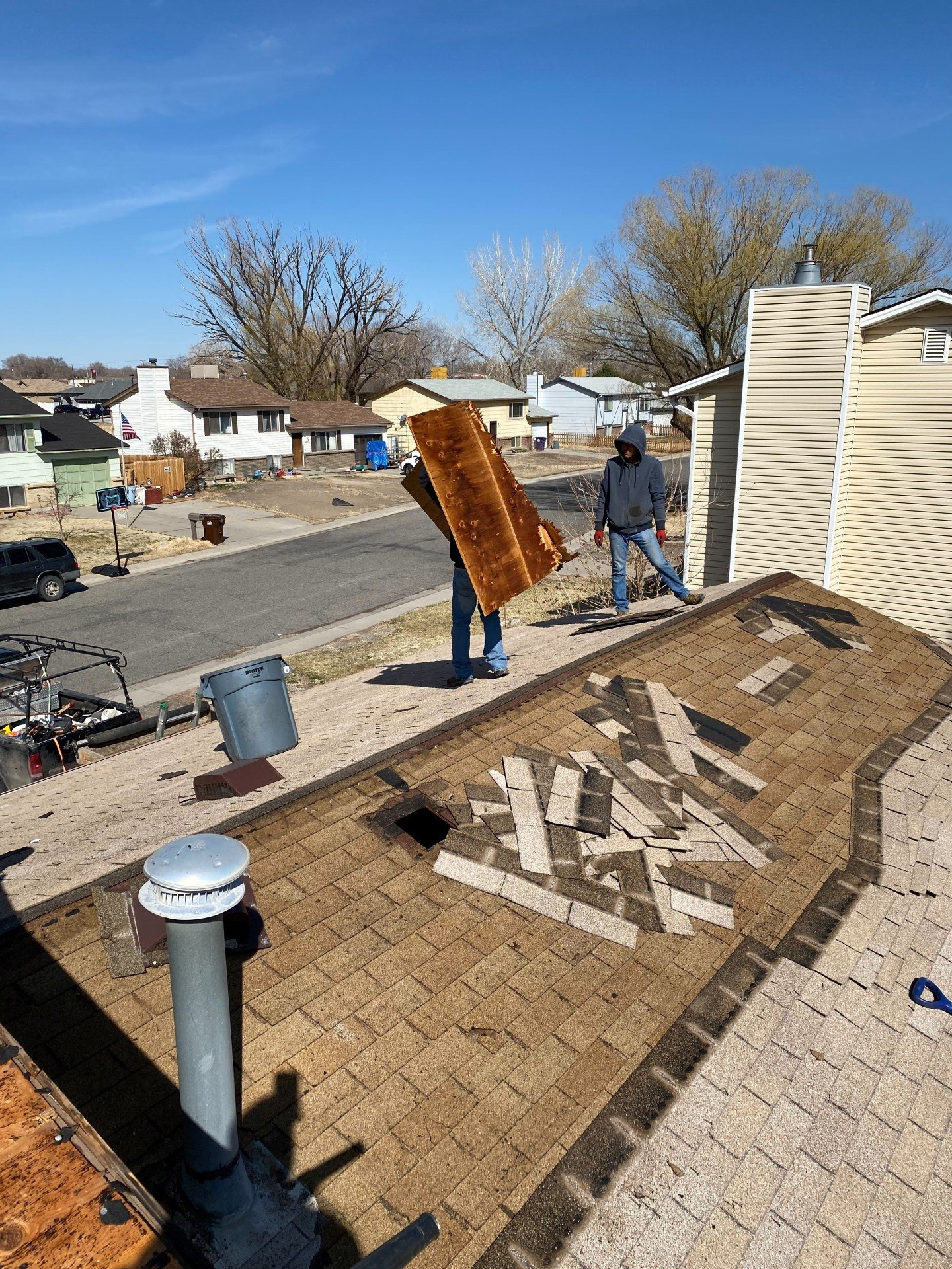 Installing Shingle Roofing — Delta, CO — LH Roofing