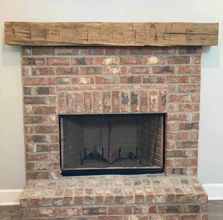Hand Hewn Mantels